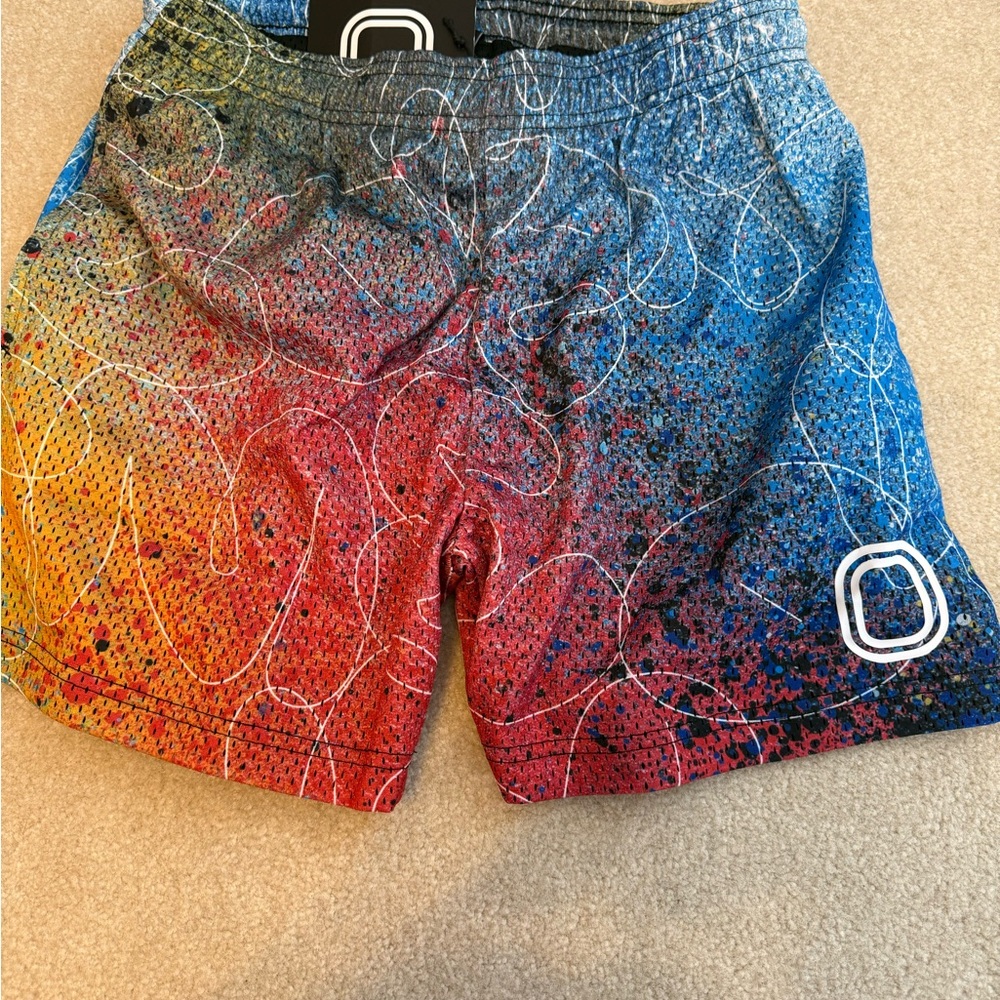 Overtime Multicolor Men's Athletic Shorts